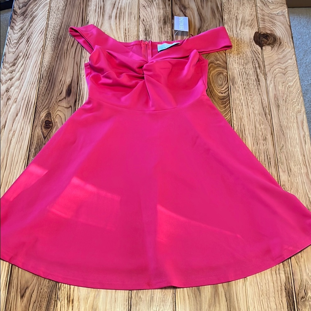 Stylish Hausen fuchsia, Mini dress NWT